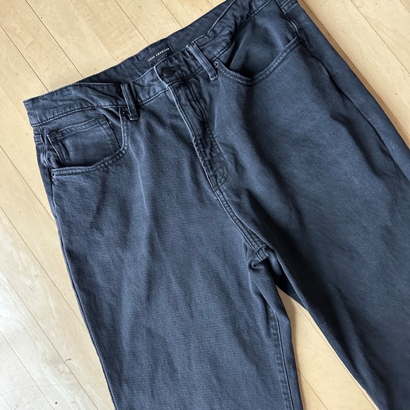 Good American '''Good Ease". wide leg black jeans, 12/31. P1404 - Picture 6 of 8